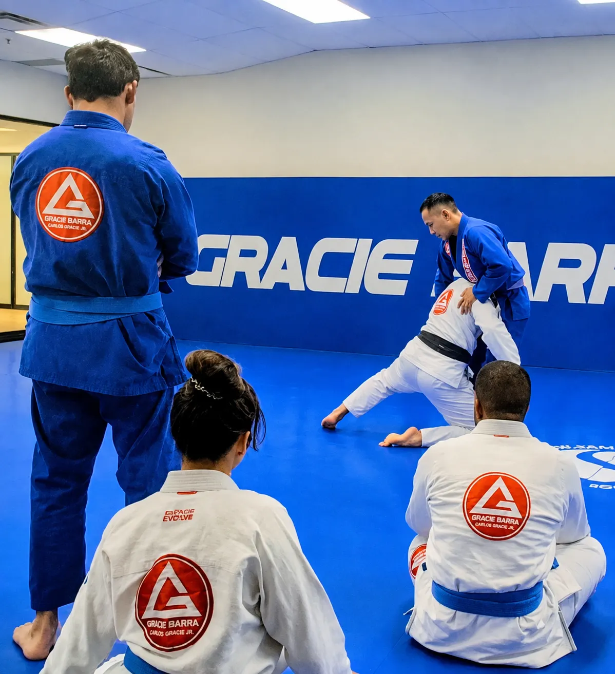 GB1 Fundamentals Jiu-Jitsu class at Gracie Barra Burnaby